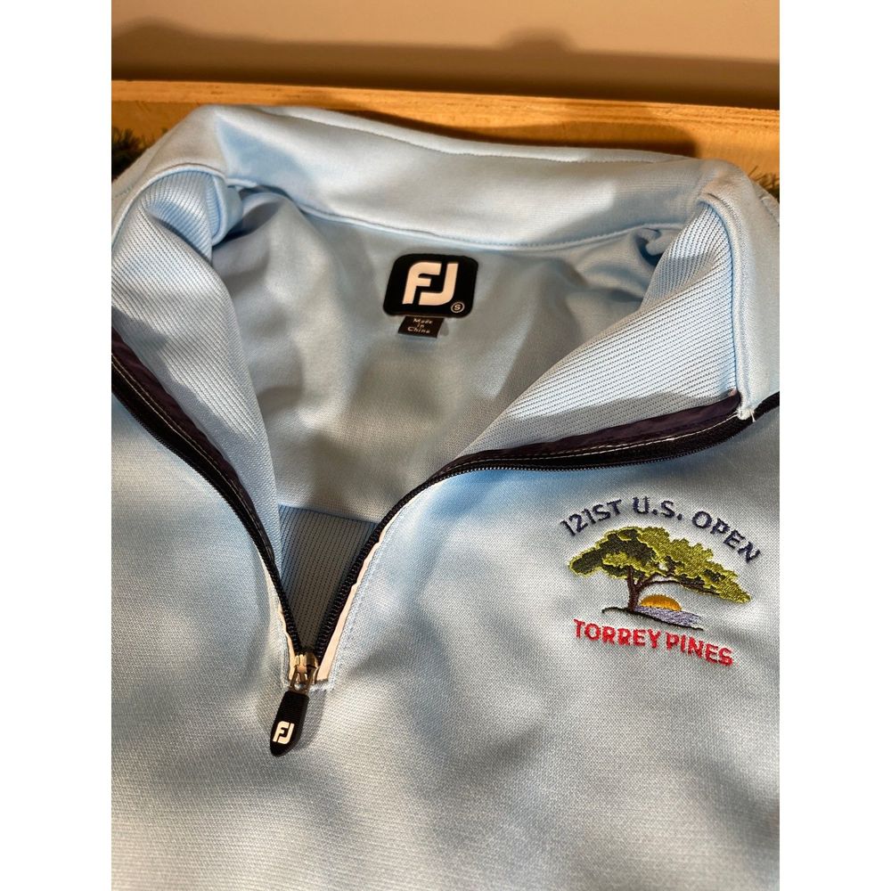 Footjoy US Open Mens 1/4 Zip Pullover Size Small